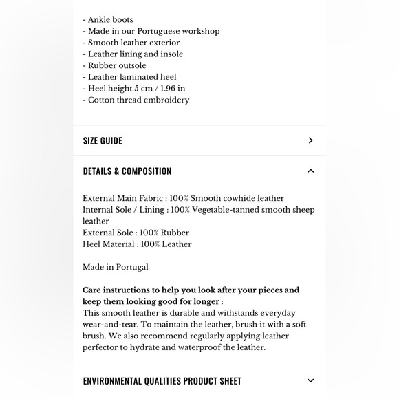 Sezane Phoebe boots size 8 - Picture 15 of 15